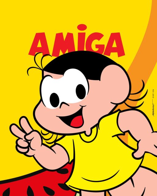 Hoje é dia de celebrar a Magali.

Entre risadas, amizade e muitas delícias, ela transforma qualquer momento em algo ainda mais especial.

Com seu jeito leve e divertido, conquista todo mundo ao redor e faz parte de tantas memórias que atravessam gerações.

Um dia especial para quem leva alegria por onde passa.

Que tal deixar o seu parabéns para ela por aqui? 

Contém texto alternativo: Post carrossel com a personagem Magali. No primeiro card, Magali em desenho sobre fundo amarelo com melancia, fazendo o sinal de V com a mão e a frase: “Amiga”. No segundo card, Magali em fundo amarelo com arco-íris e bambolê, com a frase: “Divertida”. No terceiro card, Magali segura um sorvete em cada mão, olha para um gato branco e oferece um dos sorvetes, com a frase: “Ama gatos”. No quarto card, Magali está sentada com uma melancia na mão, com a frase: “E adora comer muitas delícias”. “Feliz aniversário, Magali!”.