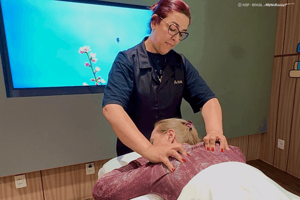 Parque oferecerá espaço de relaxamento com massagens e óleos essenciais nos dias 10 e 11 de maio